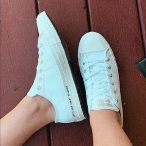 Custom Chuck Taylor All Star Converse Renew Canvas Sneakers Women’s 10 / Men’s 8